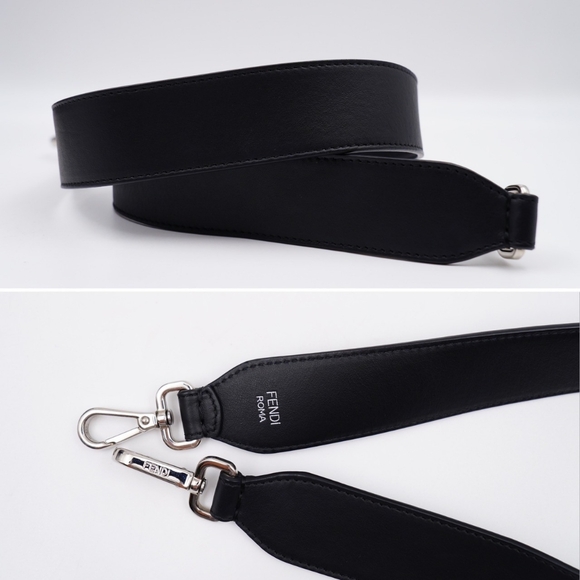 ❌️❌️SOLD❌️❌️AU18❤️ FENDI Vitello Century Opaco F Fendi Shoulder Bag - Picture 12 of 15